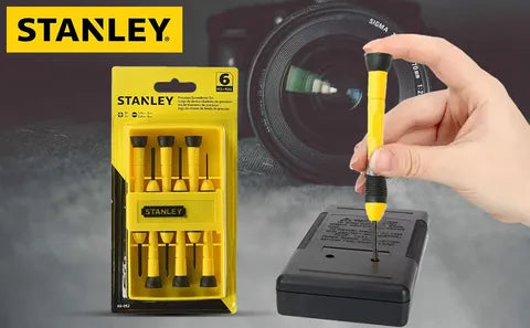 Juego de desarmadores de precisión 6 piezas 66-052 Stanley