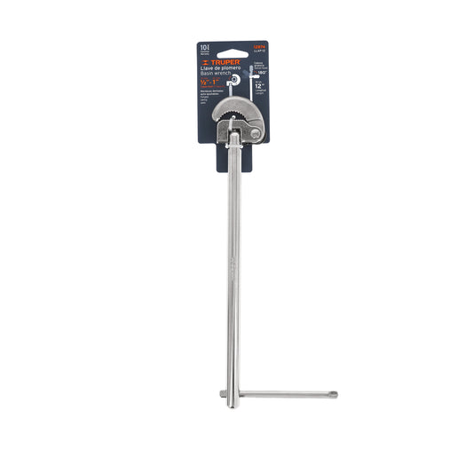 Llave 12" para plomero, Truper 12874