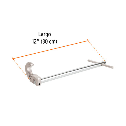 Llave 12" para plomero, Truper 12874