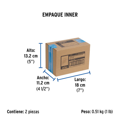 Juego llaves individuales lavabo, ABS, palanca, BASIC 48382