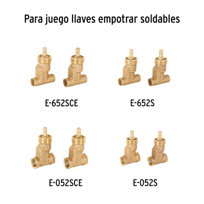 Juego de 2 manerales hex. metálicos negro p/regadera, Basic 46881