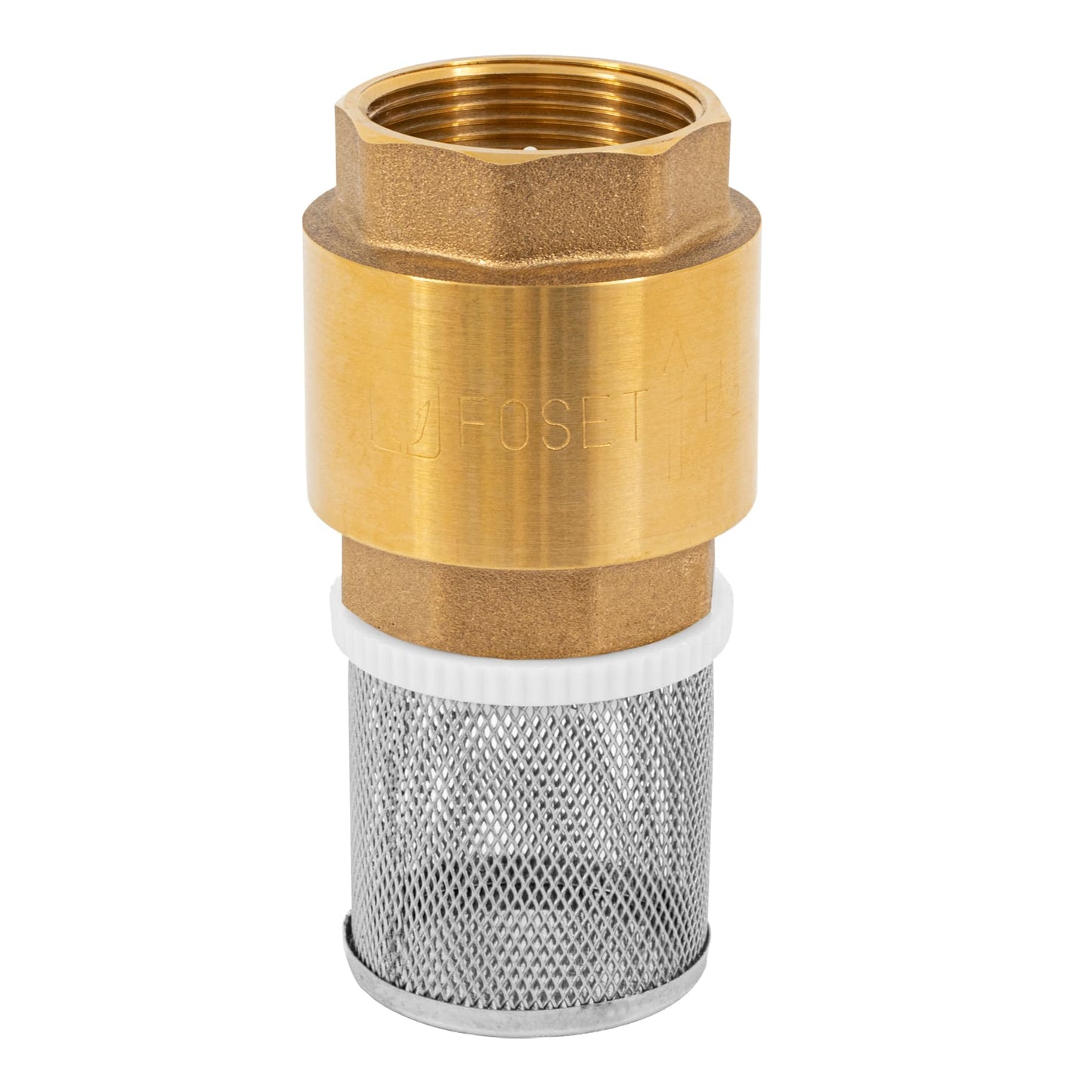 Pichancha con rejilla acero inoxidable 1-1/2", FOSET 49058