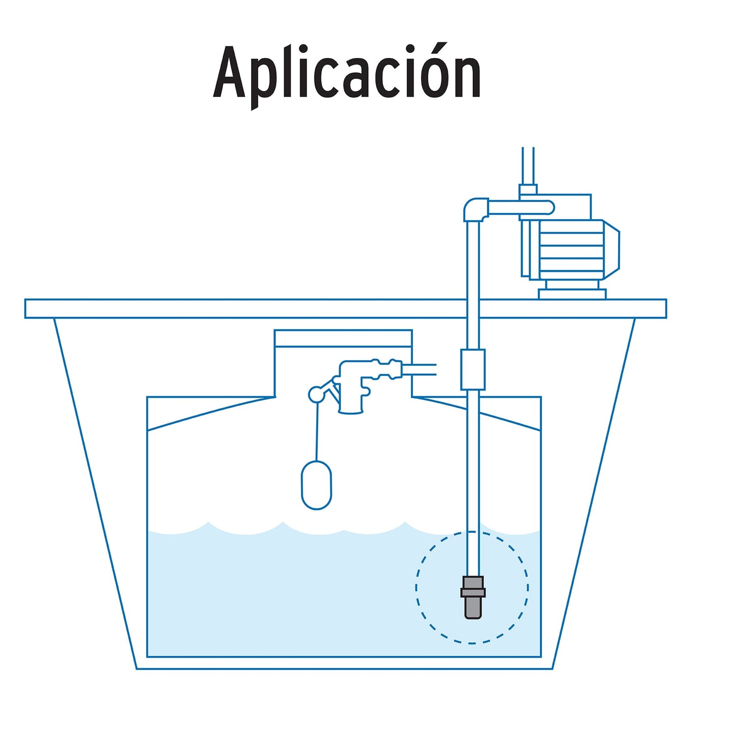Válvula de pie (pichancha) de 1" de polipropileno, FOSET 48075