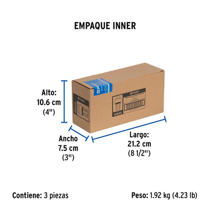 Pichancha con rejilla de latón 2", FOSET 49049