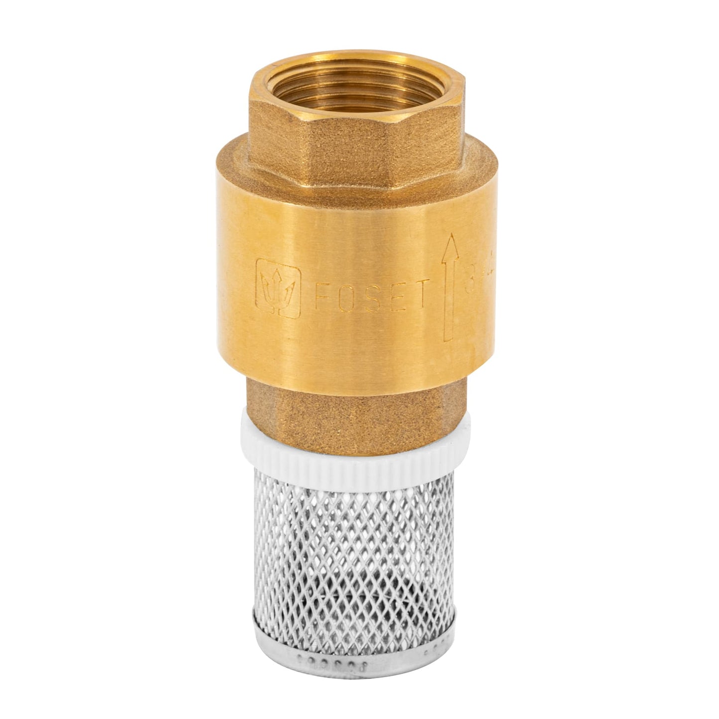 Pichancha con rejilla acero inoxidable 3/4", FOSET 49055