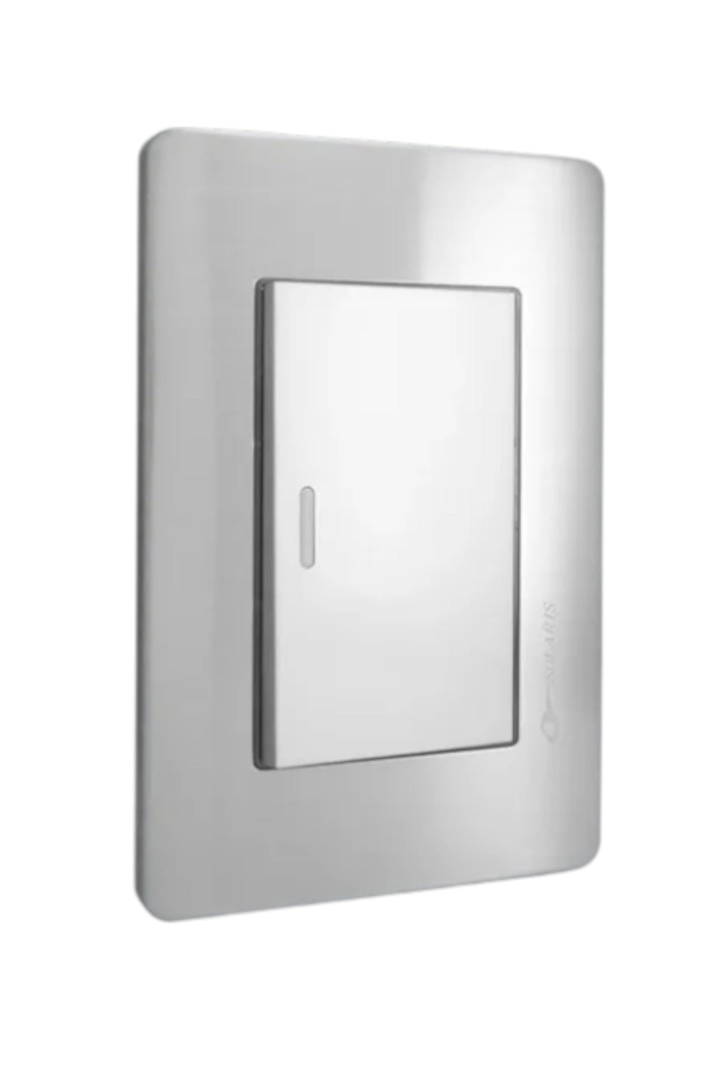 PLACA A5 GRIS CON 1 APAGADOR AL-1GR