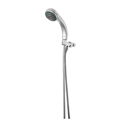 Regadera de teléfono 3", 5 funciones con soporte, Foset 49432