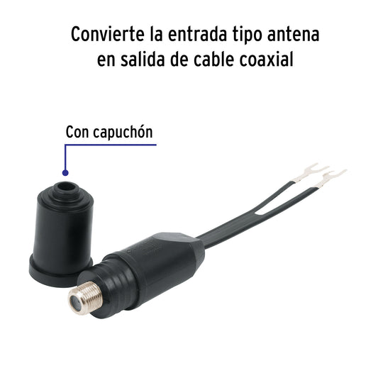 Transformador de impedancia para exteriores