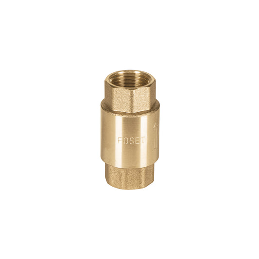 Válvula de retención de latón de 1/2", FOSET 49065