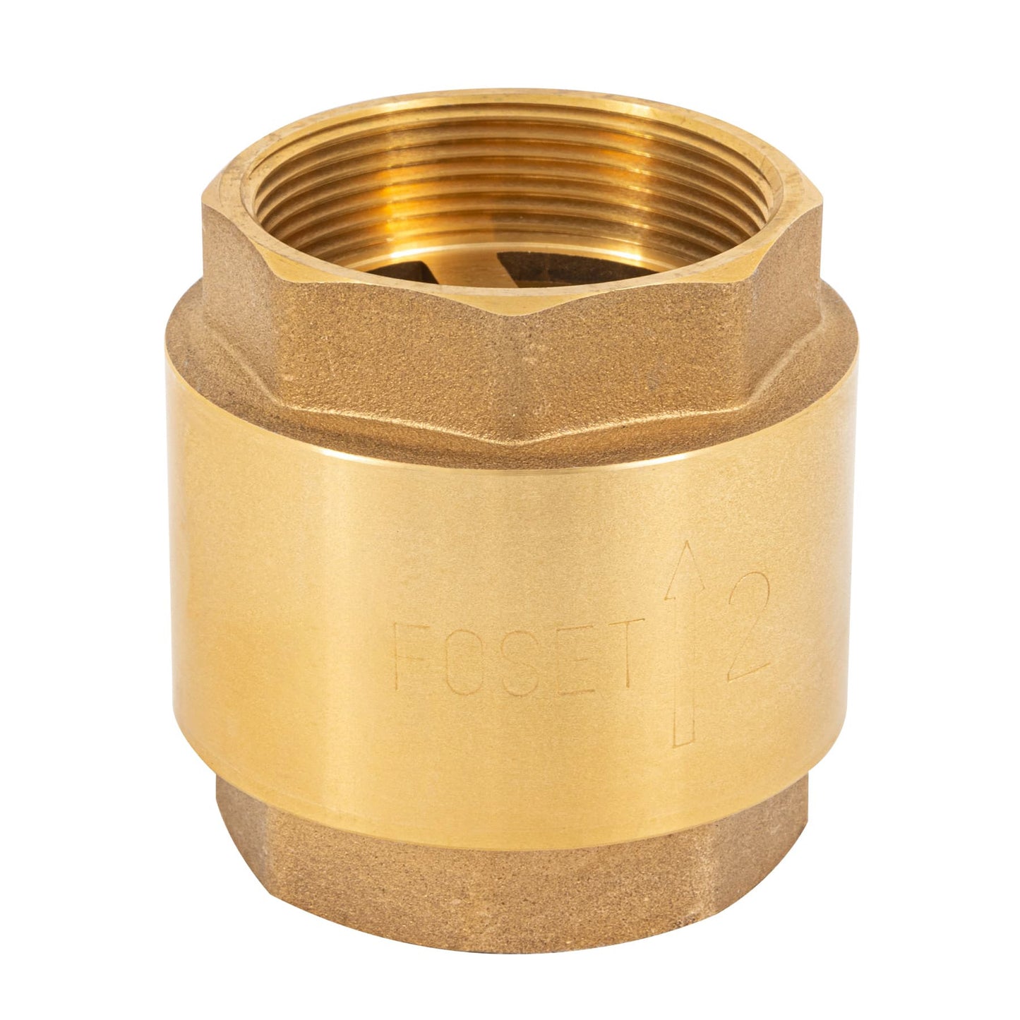 Válvula de retención de latón 2", FOSET 49070