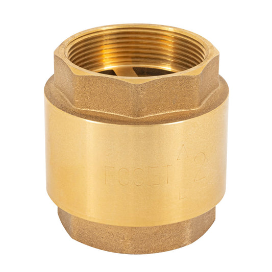 Válvula de retención de latón 2", FOSET 49070