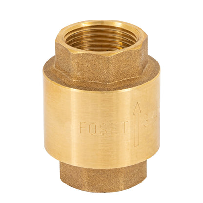 Válvula de retención de latón de 3/4", FOSET 49066