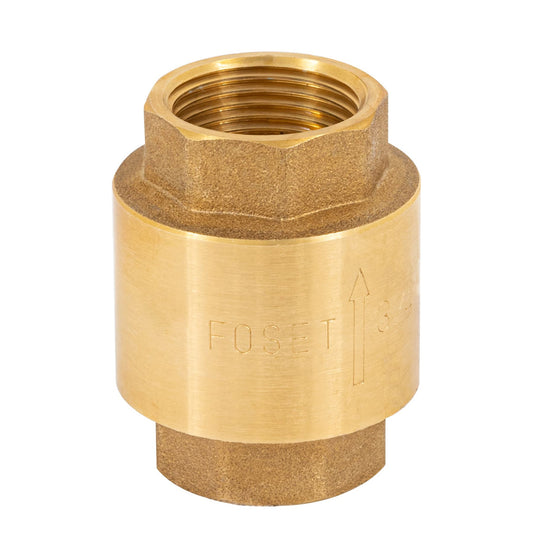 Válvula de retención de latón de 3/4", FOSET 49066
