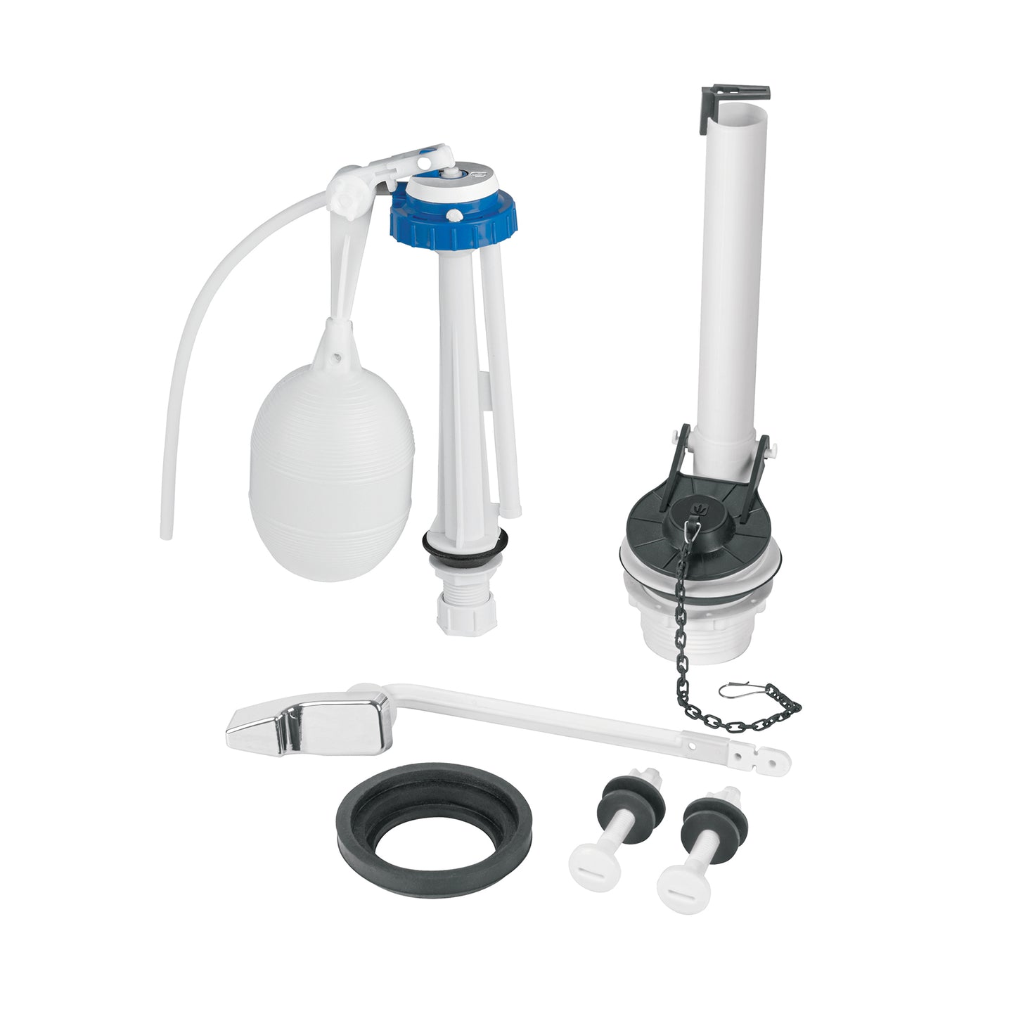 Juego de accesorios para WC, 2" con flotador, FOSET 49342