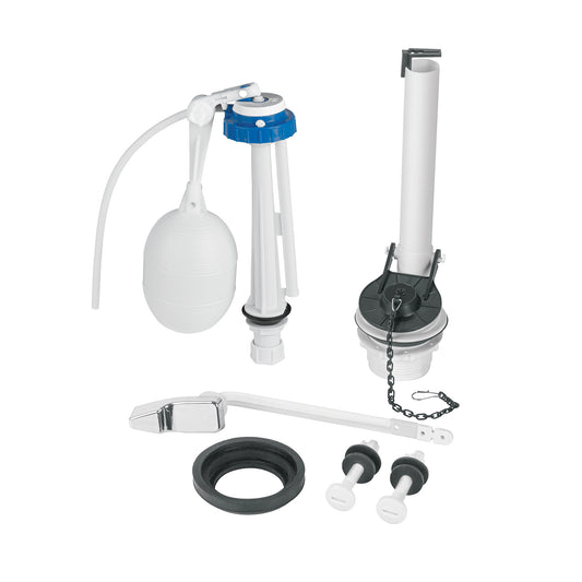 Juego de accesorios para WC, 2" con flotador, FOSET 49342